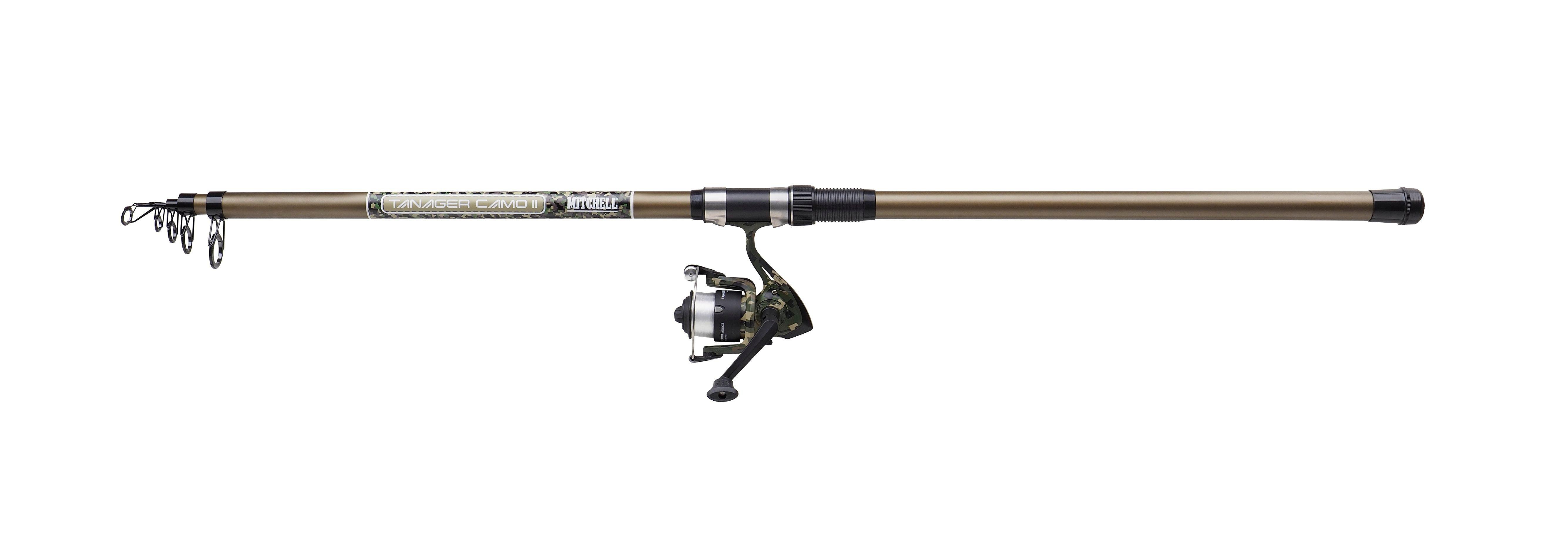 Mitchell Tanager Camo II Telescopic Spin Combo
