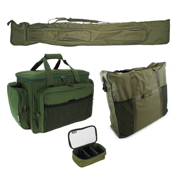 NGT Carryall Set with carryall for carp equipment and rods
