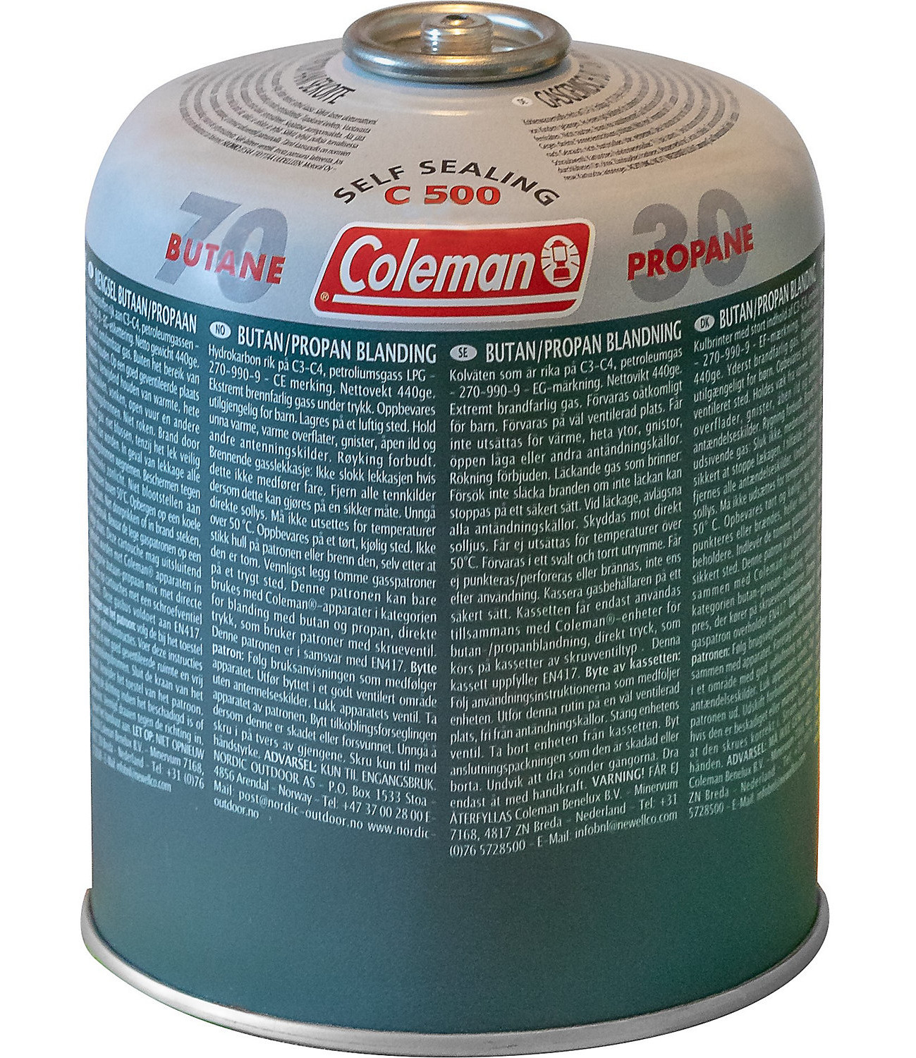 Coleman Cartridge C500 Value 6Pack Gas Canister