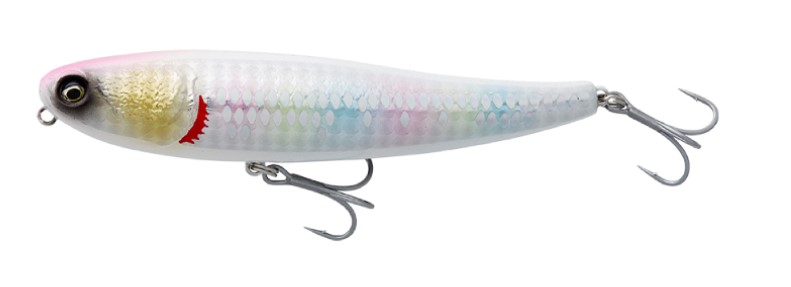 Savage Gear Bullet Mullet Surface Lure 8cm (8g) - White Candy