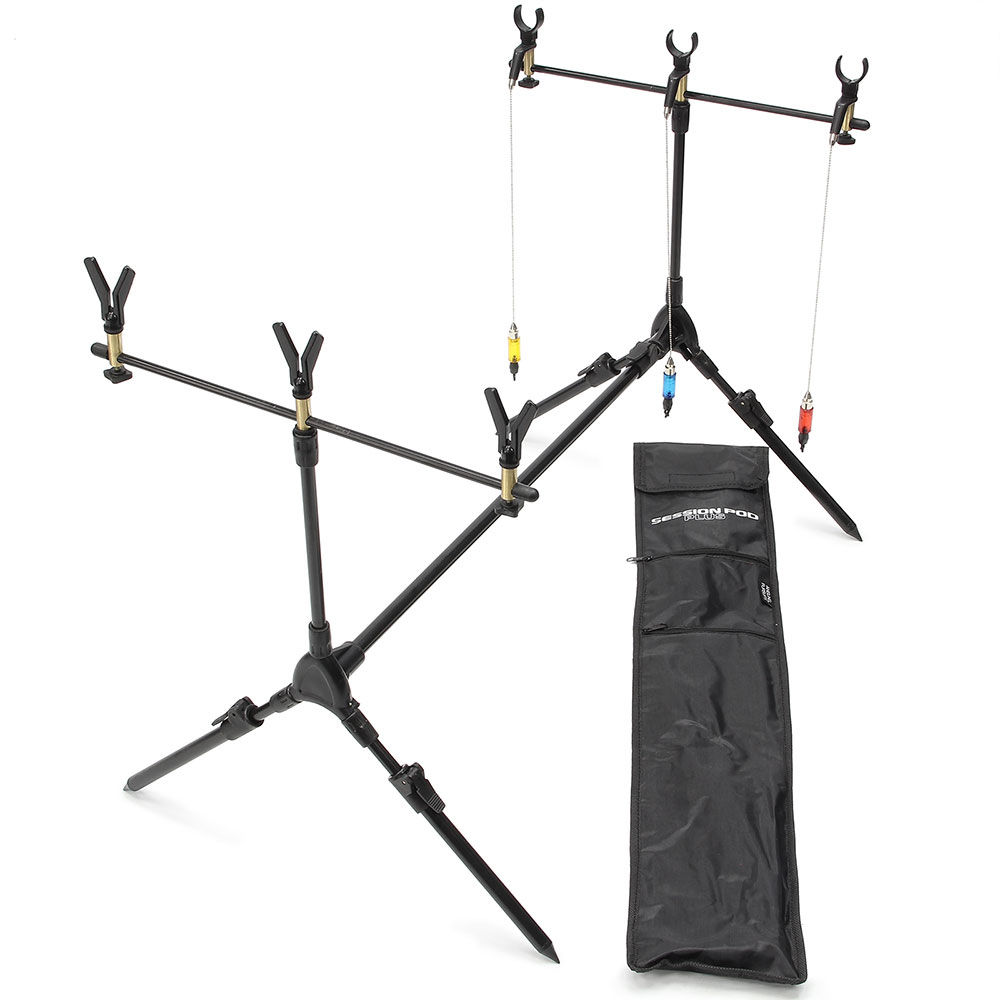 Complete NGT Carp Set with rods, freespool reels, rod pod, bite alarms and end-tackle!