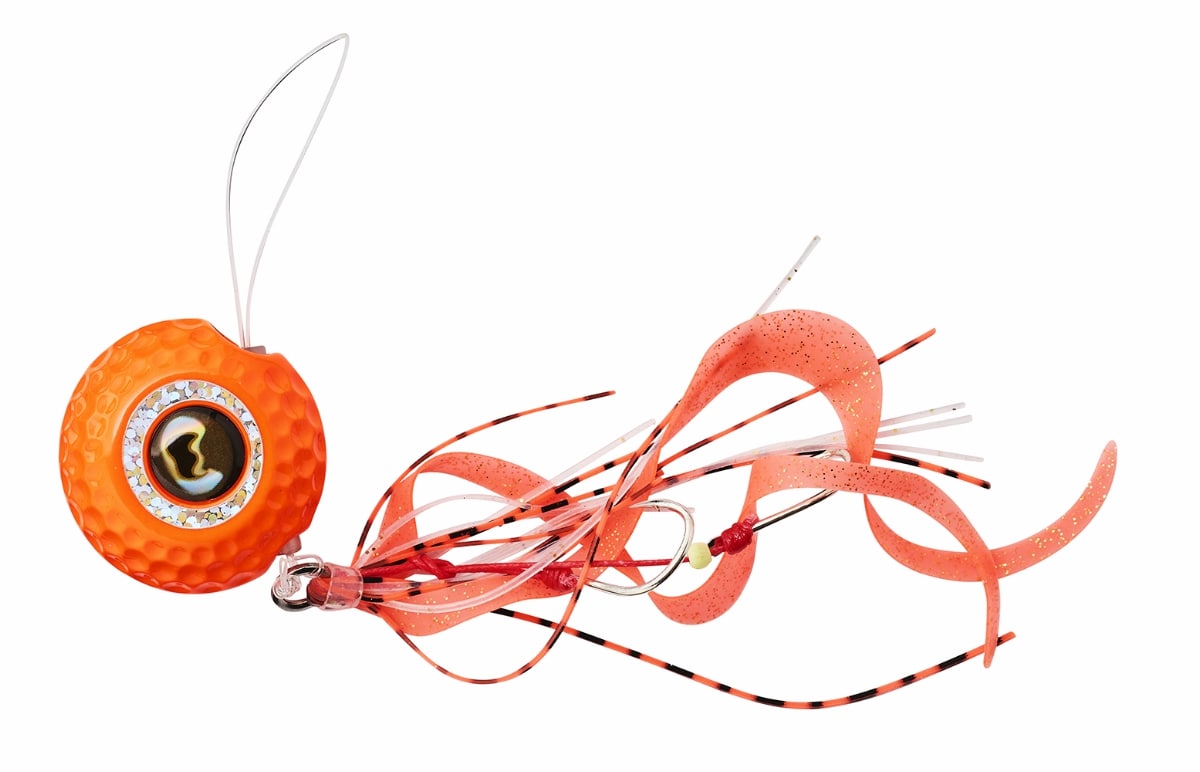 Savage Gear Rubber Sea Fishing Lure 75g - Fluo Orange