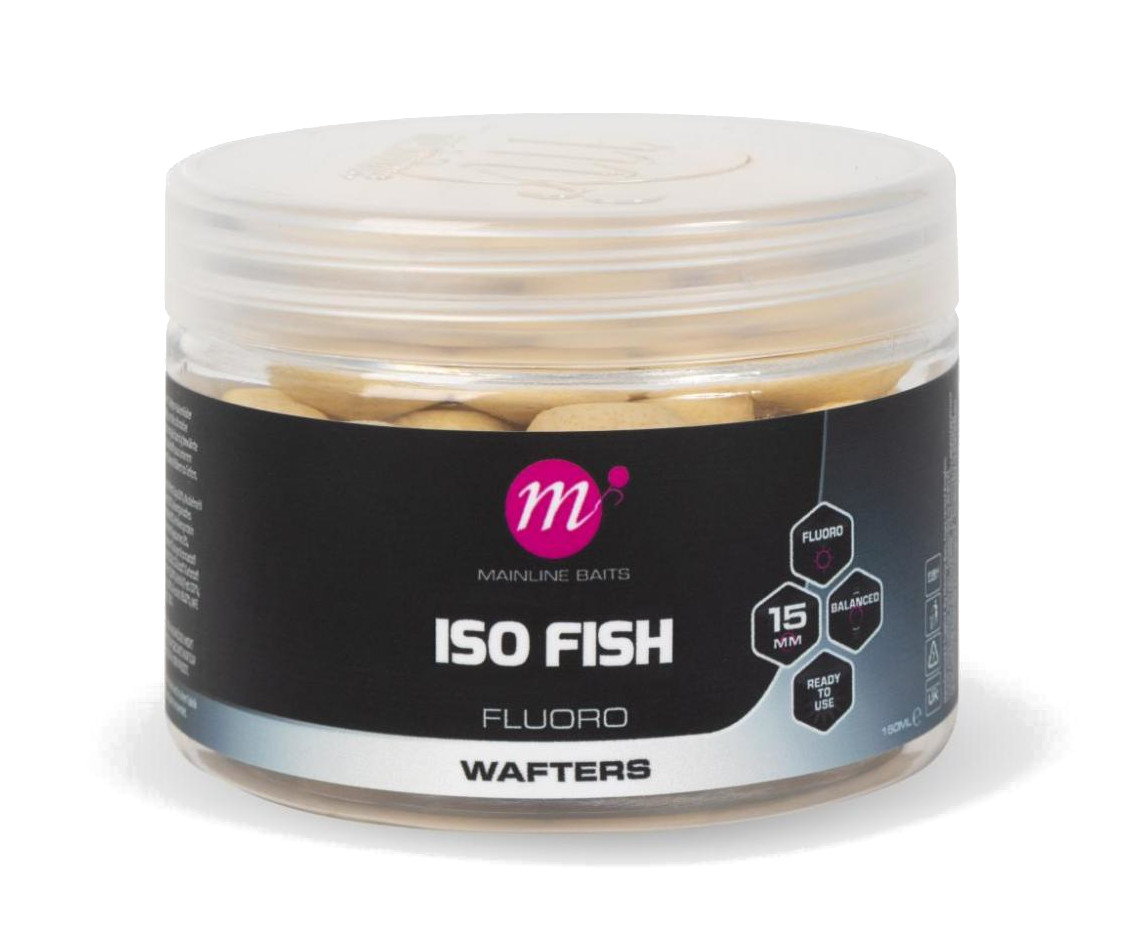 Mainline ISO Fish Fluoro Wafters 15mm - White