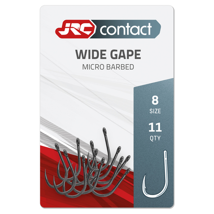JRC Contact Wide Gape Carp Hooks