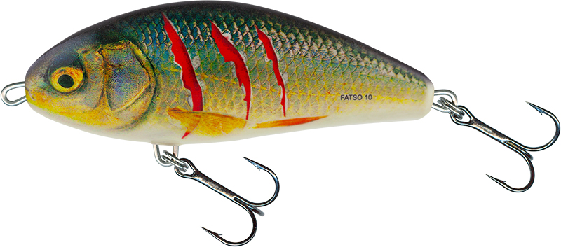 Salmo Fatso Floating 10cm (48g) Limited Edition - Real Roach