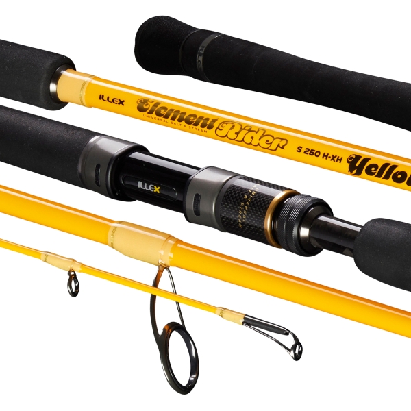 Illex Element Rider X5 S H-XH Yellow B Sea Fishing Rod 250cm (20-100g)