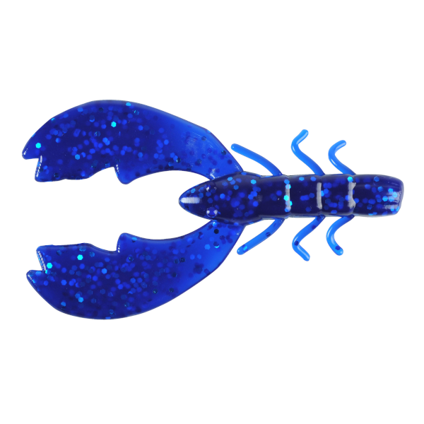 Berkley Powerbait Chigger Craw 4'' 9pcs (multiple options) - Sapphire Blue