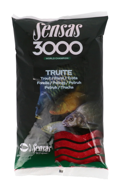 Sensas 3000 Truite Trout Groundbait (800g)