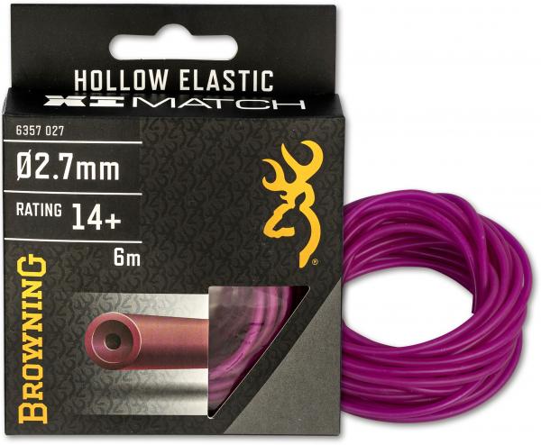 Browning Xi-Match Hollow Elastic (6m) - 2,7mm (Purple)