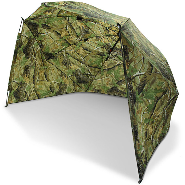 NGT Camo Fishing Umbrella Storm