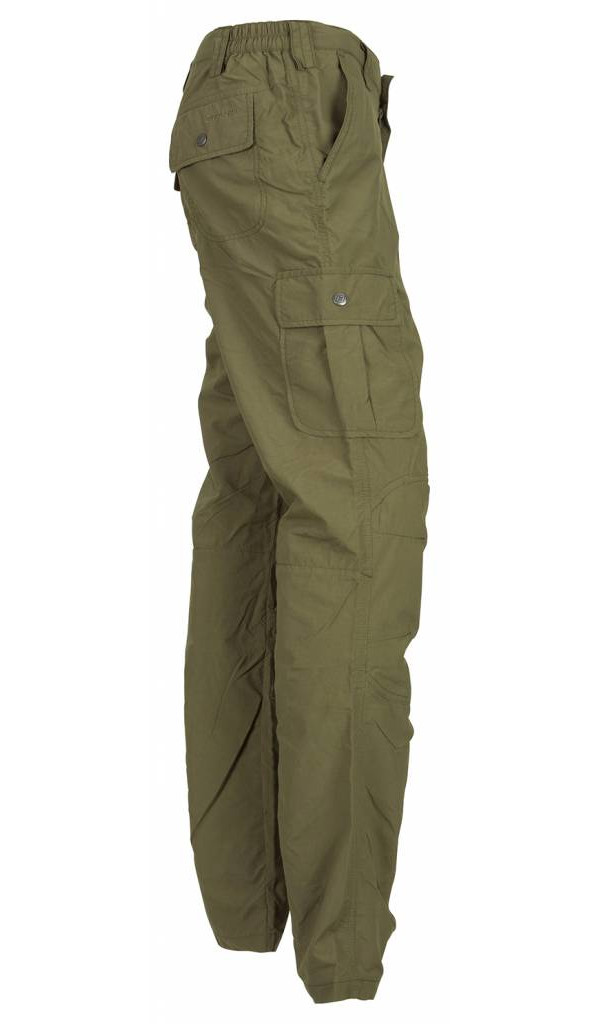 Life Line Outwell Mens Trouser Green Anti insect + UV Protection