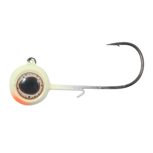 Northland Tackle Deep-Vee Jig White 3/8oz Jighead 10g (3 pieces)