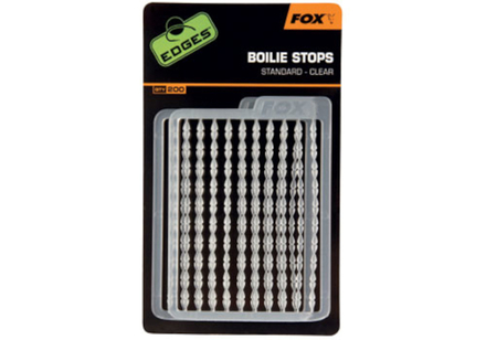 Fox Boilie Stops Clear 200pcs