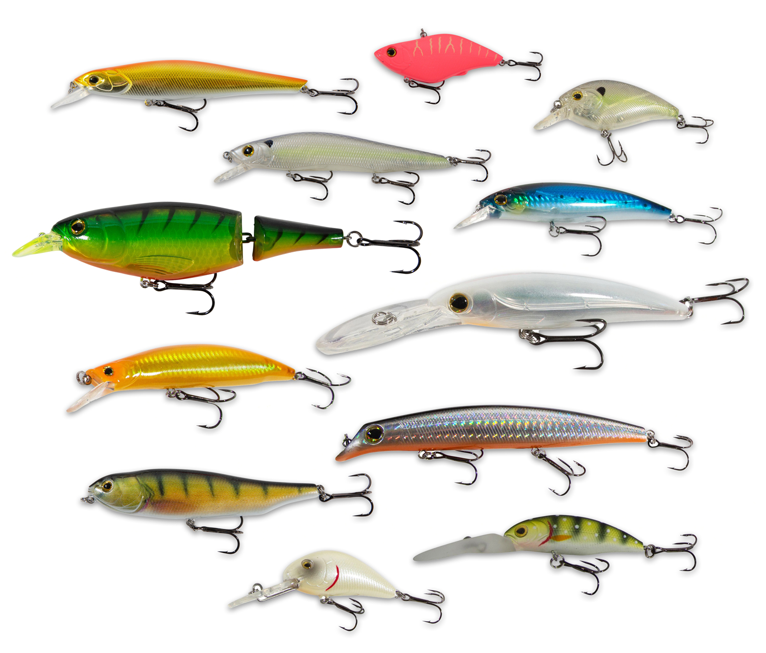 Hardlure Pack Met 12 Lures! - Lure Set A