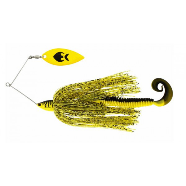 Westin MonsterVibe (Willow Blade) 65g - Yellow Tiger