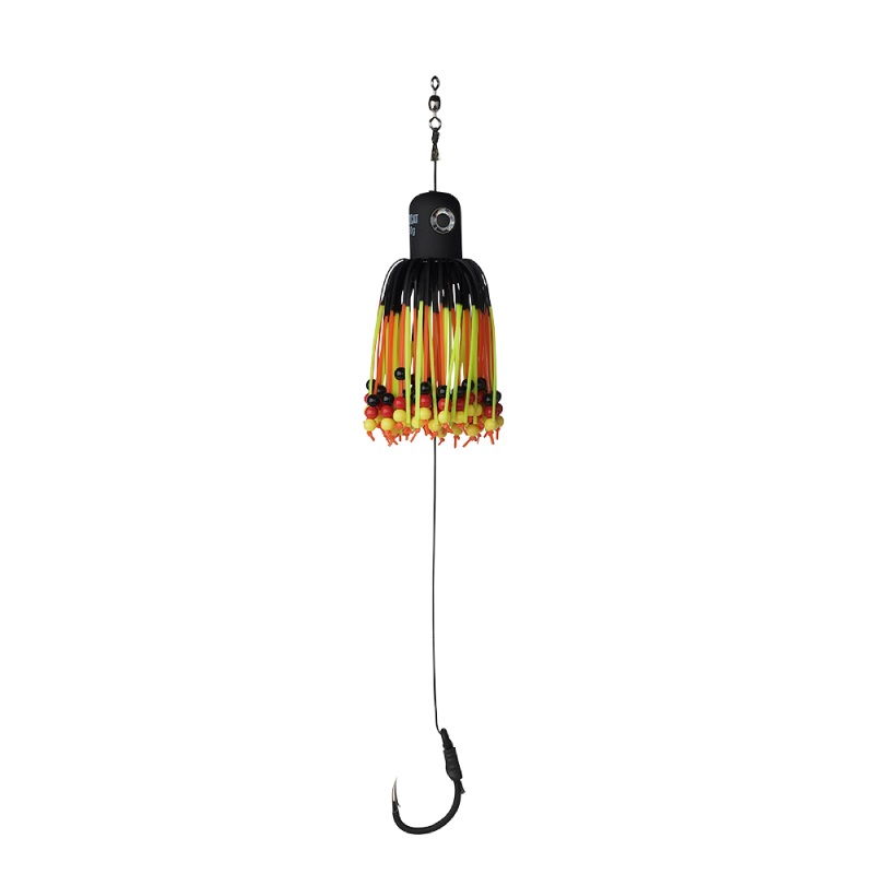 Madcat A-Static Adj. Clonk Teaser Catfish Lure 33cm (100g) - Black