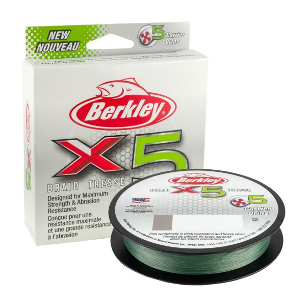 Berkley X5 Braid Low-Vis Green 150m (multiple options)