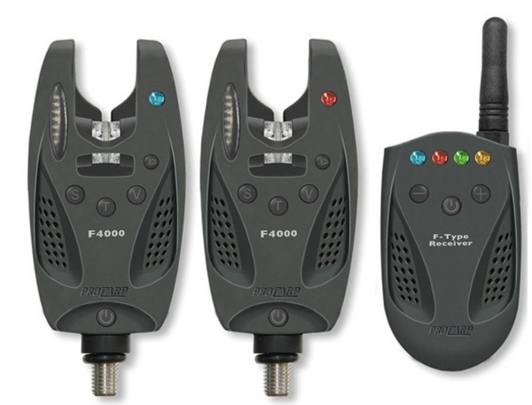 Cormoran Pro Carp F-4000 Wireless Bite Indicator Set (excl. batteries)