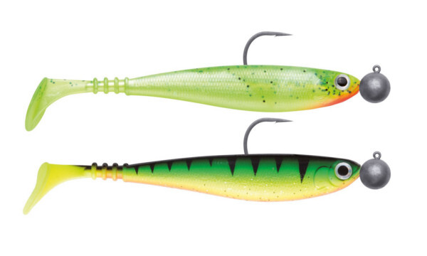 Jackson Zanderbait Rigged 10 cm 10 g 2 pcs - Mixpack Coloured Water