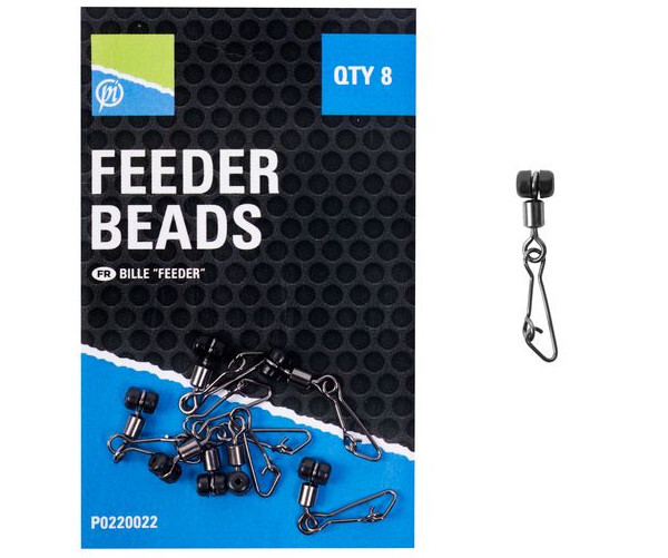 Preston Feeder Beads, 8 pieces!