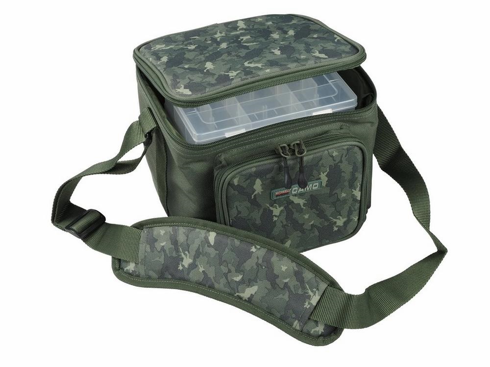 Mitchell MX Camo Tackle Fishing Bag (Incl. Tackle Boxes)