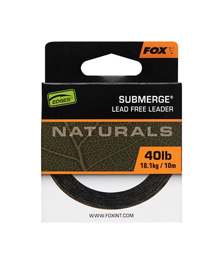 Fox Edges Naturals Submerge Leader (10m)