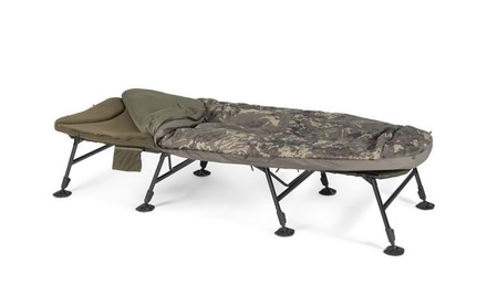 Nash Indulgence HD40 Sleep System 8 Legs Camo Stretcher (Incl. Duvet)