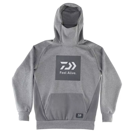 Daiwa D-Vec Snood Hoodie Grey