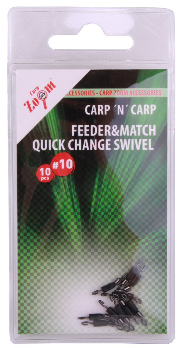 Carp Zoom Feeder & Match Quick Change Swivel