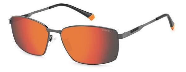 Polaroid PLD 2137/S Sunglasses - Gun-Orange