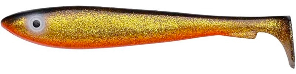 Svartzonker McRubber Shad 23 cm, 2 pcs - C2 - Golden Shiner