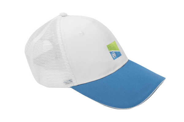 Preston Cap White Mesh Fishing Cap