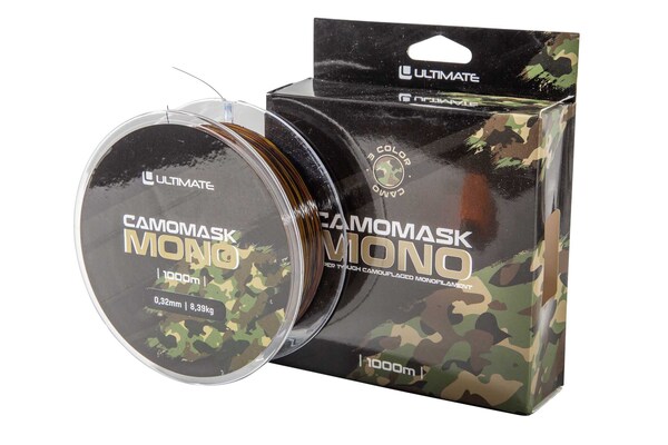 Ultimate Camomask Mono Carp Line (1000m)