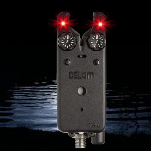 Delkim Txi-D Digital Bite Alarm - Red