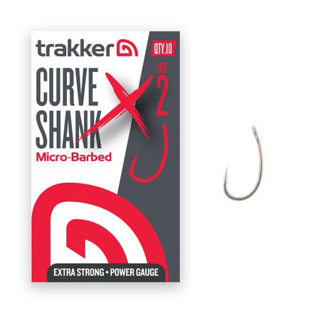 Trakker Curve Shank XS Hooks Micro Barbed (10 pieces)