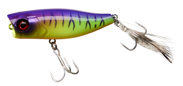 Illex Chubby Popper 42 Surface Lure 4.2cm (3.3g) - Table Rock Tiger