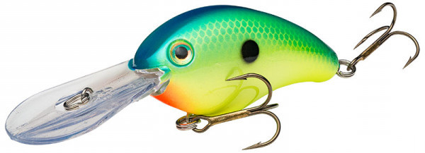 Strike King Pro-Model Series 4 11cm - Blue Back Chartreuse