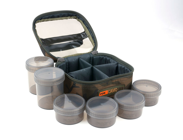 Fox Camolite Glug Bag - Fox Camolite Glug Bag (Includes 6 jars)