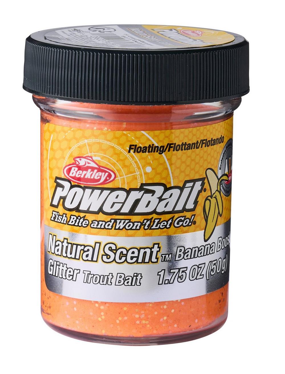 Berkley PowerBait Trout Bait Fruits Trout Bait (50g) - Fluo Orange