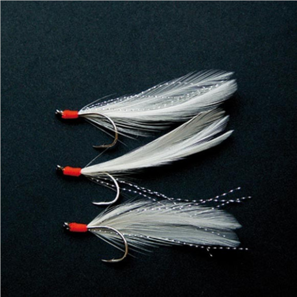 Shakespeare Mackerel Feathers - Mackerel Feathers White