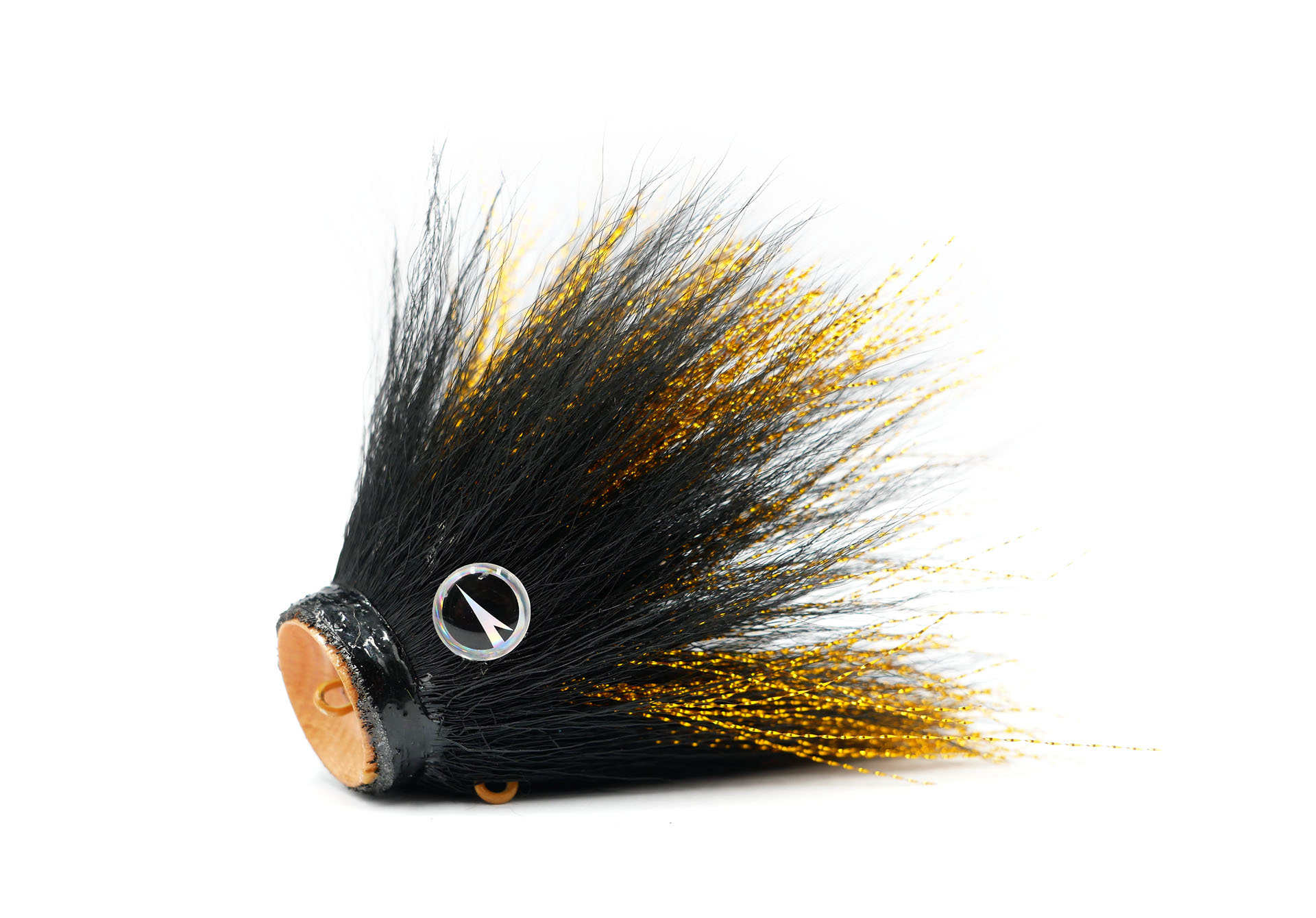 VMC Mustache Shallow Leadfree Jighead (22g) - Black Widow