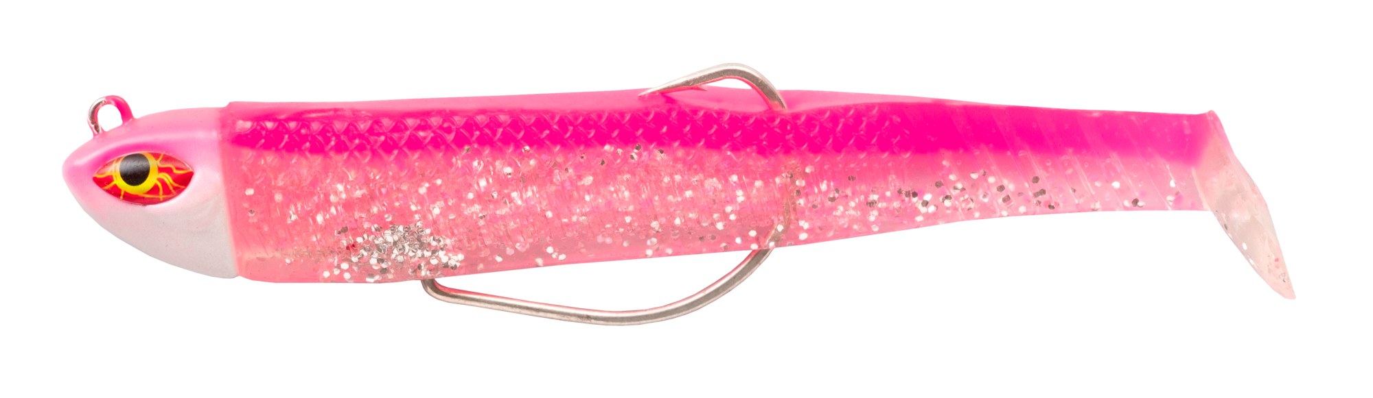 Cinnetic Crafty Candy Shad 10.5cm (25g) (2 pieces) - Electric Pink