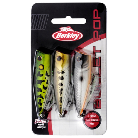 Berkley Bullet Pop 3 Pack 6cm (6g)