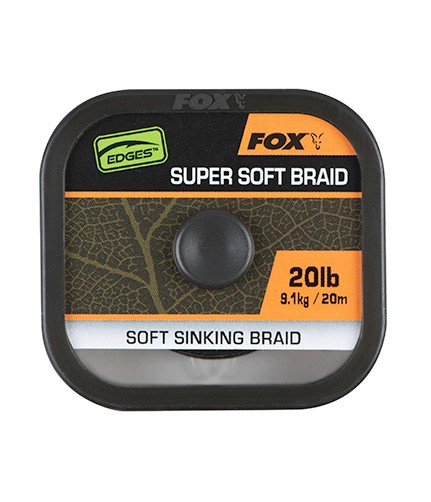 Fox Edges Naturals Soft Braid Hooklength Rig Material (20m)