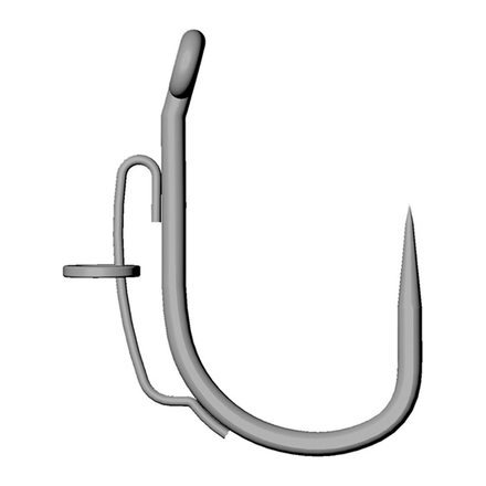 Mustad BBS Wide Gape Barbless Carp Hook (5pcs)