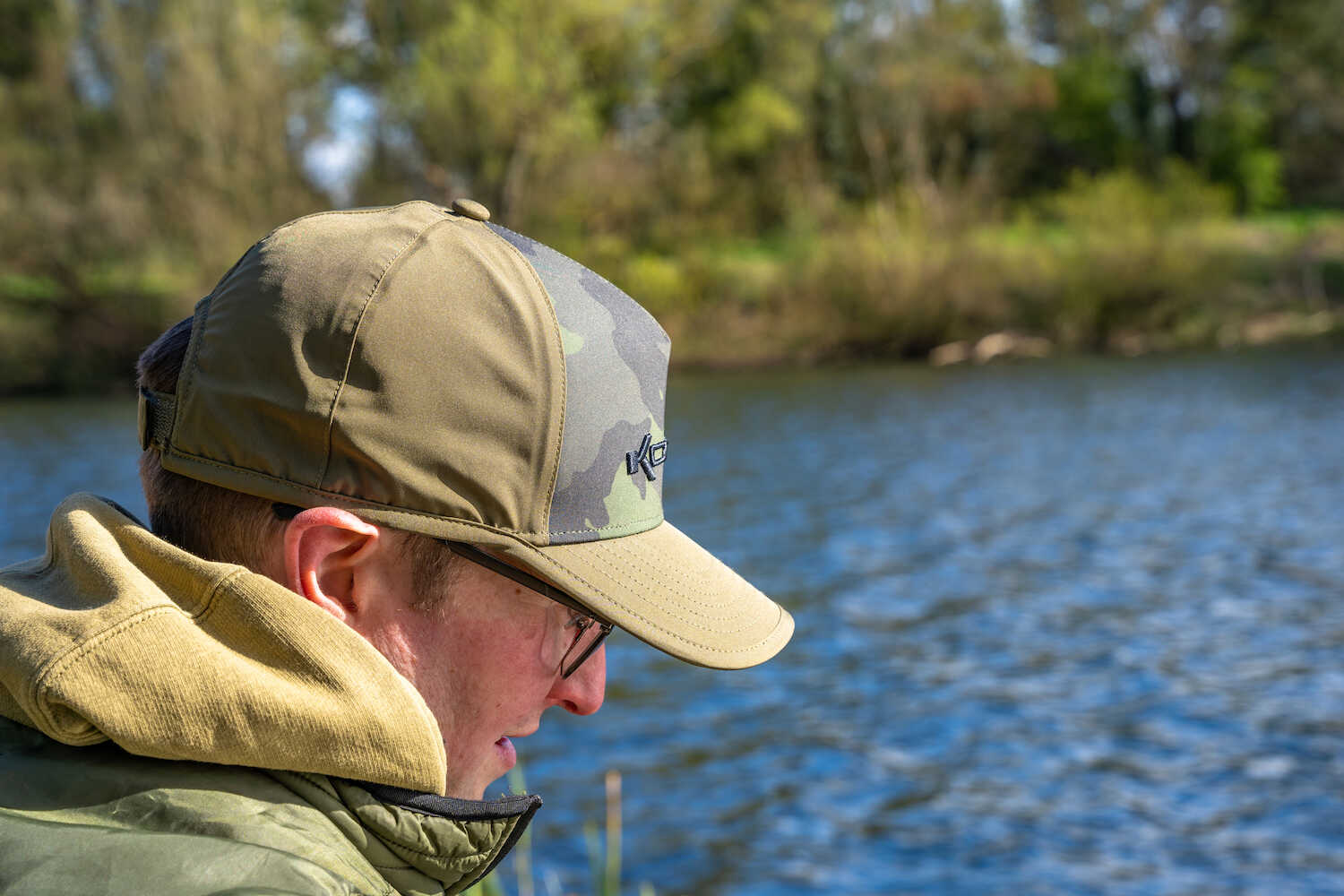 Korum Camo Waterproof Fishing Cap