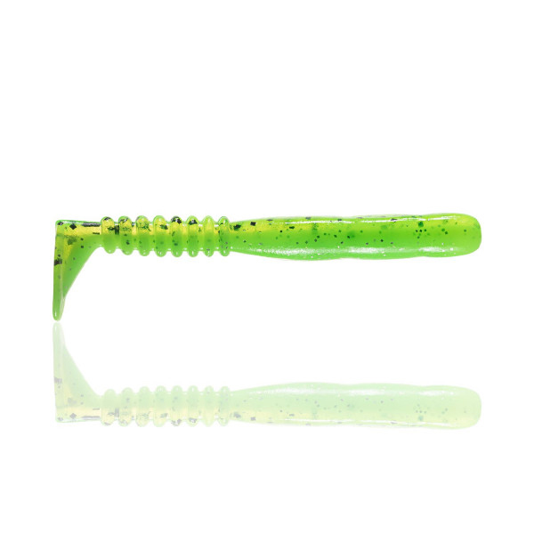 Reins Rockvibe Shad 8,9cm (6 pieces) - Chatreuse Pepper