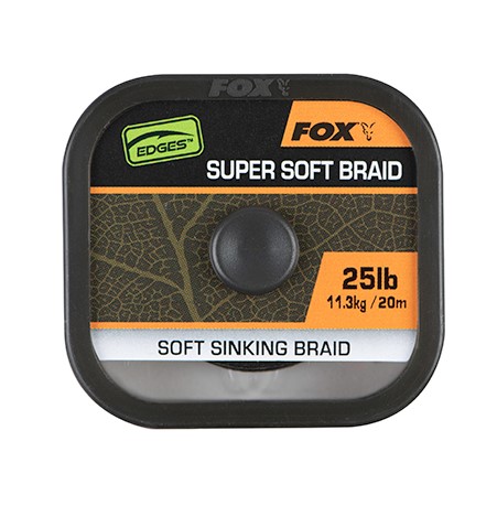 Fox Edges Naturals Soft Braid Hooklength Rig Material (20m)