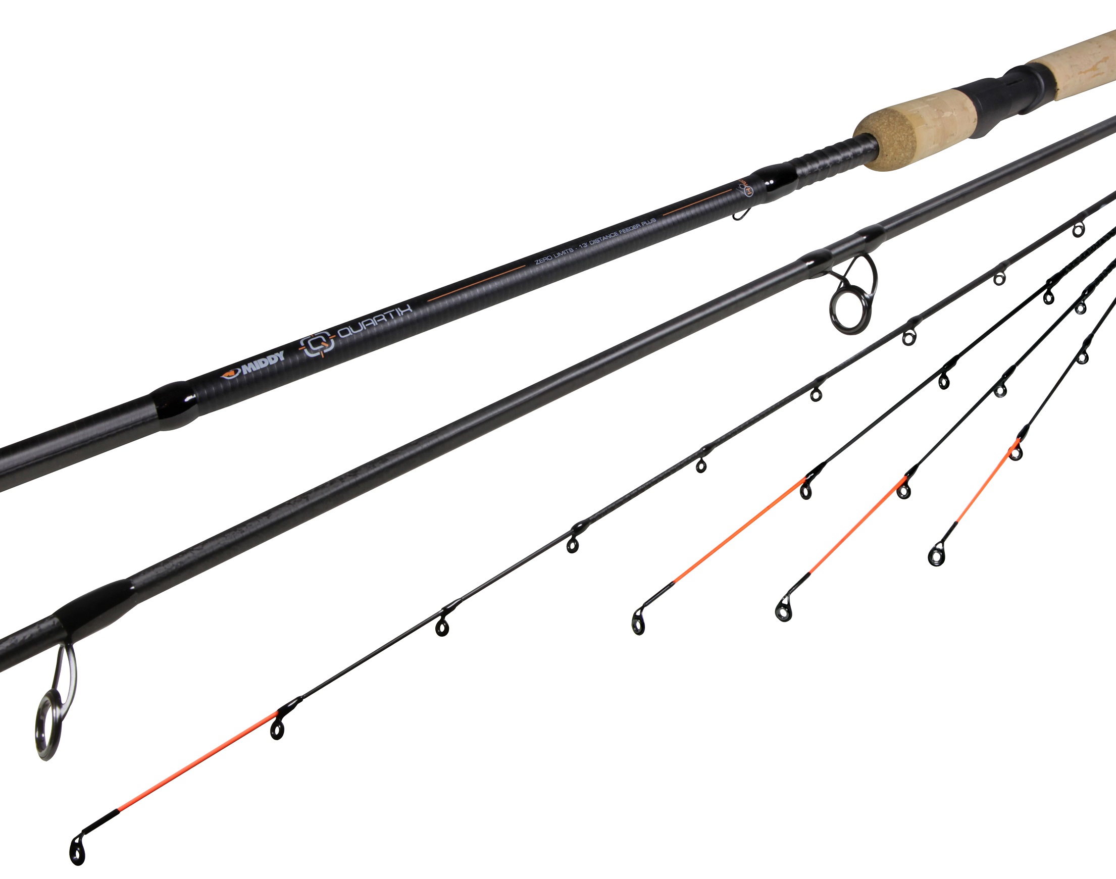 Middy Quartix 13ft (120g) Feeder Rod + Gratis Support