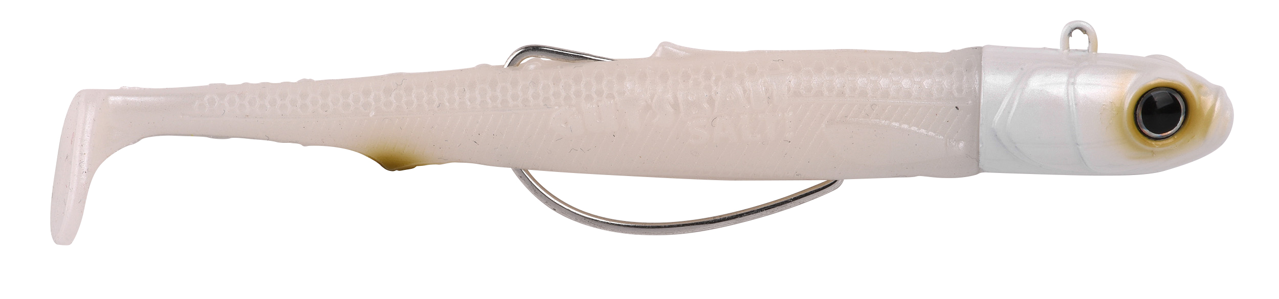 Spro Gutsbait Salt Sea Fish Softbait 8cm (7g) - White Minnow
